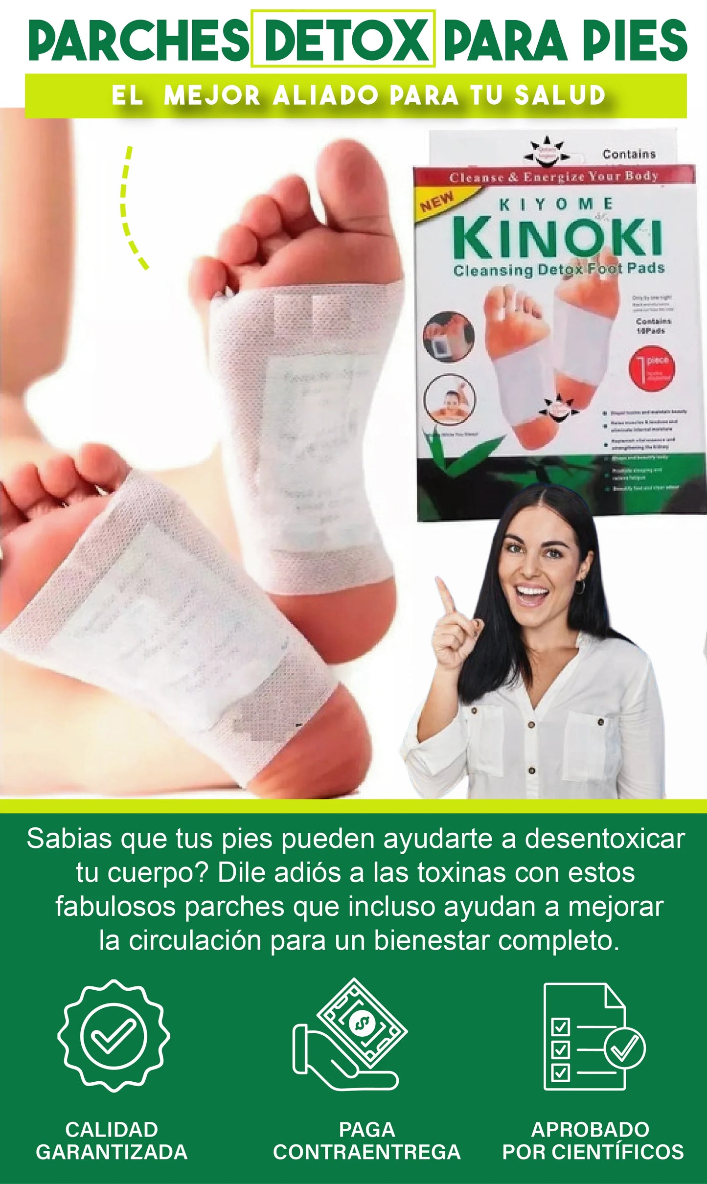 PARCHES DESINTOXICANTES KINOKI™